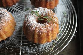 Olive Oil Thyme Mini Bundt Cakes Recipe Mini Bundt Cakes Baking With Olive Oil Olive Oil Cake