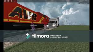 Roblox Awvr 777 And Awvr 767 Train Vs Truck Youtube