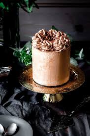 Layer Cake Au Chocolat Insert Au Chocolat Et Ganache Montee Vanille Recette Cake Chocolat Dessert Au Citron Dessert