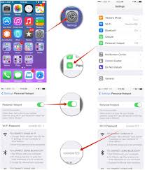 If You Have A Wi Fi Only Ipad Or Any Internet Capable Device You Can Easily Use Your Iphone S Personal Hotspot Feature To Get Online Ma Iphone Hot Spot Wifi