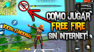 Garena free fire pc, one of the best battle royale games apart from fortnite and pubg, lands on microsoft windows so that we can continue fighting for survival on our pc. Como Jugar Free Fire Sin Conexion A Internet Nuevo Metodo 2019 Youtube