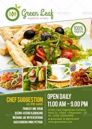 Menu Et Affiche De Restaurant Vegetarien Graphicriver Affiche Graphicriver Restaurant Vegetarien Food Menu Design Vegetarian Menu Menu Restaurant