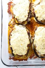 Eggplant Lasagna Recipe Without Noodles Low Carb Gluten Free This Healthy Low Carb Eggplant Lasa Low Carb Eggplant Recipes Lasagna Recipe Eggplant Lasagna