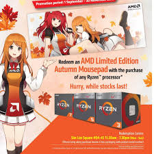A version mascot is a pokémon that appears on the boxart of a pokémon video game. Amd Ryzen Anime Mouse Pad Gaming Pad Electronics Computer Parts Accessories On Carousell