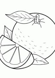 Orange Fruits Coloring Pages For Kids Printable Free Fruit Coloring Pages Coloring Pages To Print Fruits Drawing