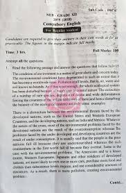 Compulsory English Class 12 Exam Paper 2075 2018 National Examinations Board Dhan Raj S Blog Exam Papers National Examination Examination Board