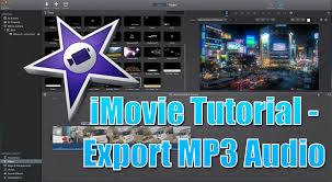 Imovie Tutorial How To Export Imovie Video To Audio Mp3 Mp3 Video Converter Video