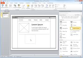 Wireframing And Storyboarding Tool For Powerpoint Powermockup Powerpoint Prototyping Tools Microsoft Powerpoint