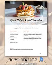 Recipe Book Template Frost Family Cookbook Editable Recipe Binder Customizable Modern Classic Rustic Farmhouse Style 5 Page Template In 2021 Recipe Book Templates Recipe Book Design Other Recipes