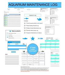 Aquarium Log Fish Journal Beginners Aquarium Maintenance Log Fresh Water Aquarium Diary Fresh Water Fish Tank Aquarium Maintenance Fish Infographic