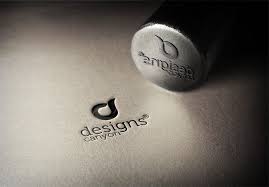 Free Psd Steel Stamp Logo Mockup Template Free Logo Mockup Logo Mockup Free Mockup Logo