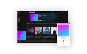 Free Spotify Apple Music Mockup On Behance Spotify Apple Apple Music Spotify