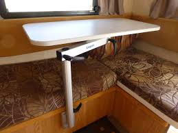 These Five Simple And Small Tables Are Not Only Adjustable In Various Ways But They Are Inspired By Rv And B Camper Interior Design Rv Furniture Camper Table