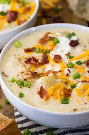 The Ultimate Creamy Potato Soup I Added Two Bay Leaves And Substituted Regular Chili Powder In 2020 Fall Soup Recipes Potato Soup Recipe Easy Best Potato Soup