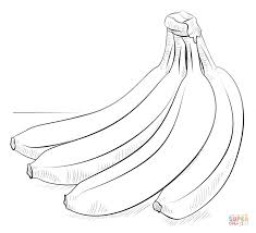 Bouquet De Bananes Super Coloring Banane Dessin Dessin Fruits Dessin Jungle