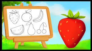 Comment Dessiner Les Fruits Comment Dessiner Comptine Bebe Dessin
