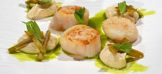 St Jacques Pomme Granny Smith Anis Vert Et Celeri D Apres Une Recette De Anne Sophie Pic Recette Saint Jacques Recette Pomme Granny Smith
