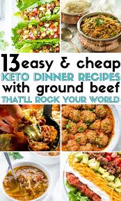 13 Keto Ground Beef Recipes That Are Too Delicious To Resist Healthy Ground Beef Ground Beef Keto Recipes Ground Beef Recipes