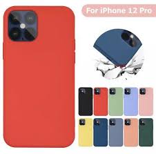 Imitation Original Liquid Silicone Cover For Iphone 12 12 Pro Cover Case For Iph Ebay