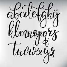 Style De Pinceau Handwritten Police Calligraphie Cursive Moderne Avec Fioritures Calligraphie Alphabet Lettres De Calligraphie Mignon Pour Carte Postale Ou P Hand Lettering Alphabet Lettering Alphabet Lettering Fonts