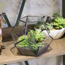Source Hlm 34 Wholesale High Quality Clear Glass Terrarium Geometric Square Glass Globe Hanging Terrar Geometric Terrarium Glass Terrarium Terrarium Containers