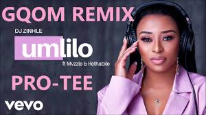 Dj Zinhle Umlilo Pro Tee Remix Ft Mvzzle Rethabile Youtube
