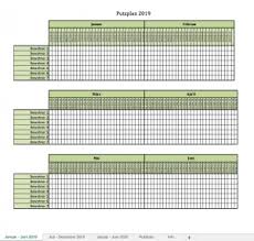 Der vermieter muss in der hausordnung oder in einem separaten plan genau erläutern, welche mietpartei. Putzplan 2019 Fur Excel Und Als Pdf