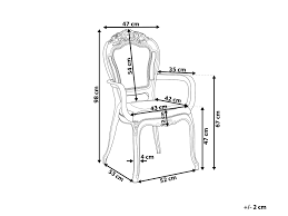 Find your ideal round accent table, as well as square and hexagonal shapes. Set Of 2 Accent Chairs Acrylic Transparent Black Vermont Ii Furniture Lamps Accessories Up To 70 Off Avandeo Online Store
