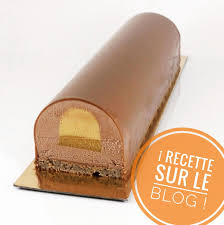 Buche De Noel Chocolat Au Lait Fruit De La Passion Recette Buche De Noel Chocolat Buche De Noel Recette Buche Chocolat