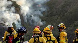 Queda un foco activo en córdoba y ahora san luis sufre por las llamas. Incendios El Incendio En Gran Canaria Remite Ahora Los Que Arden Son Los Bomberos De La Isla