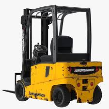 Forklift Jungheinrich 03 3d Model 3d Model Forklift Model