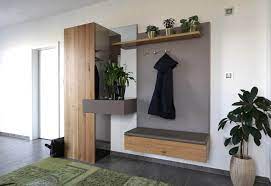 Zudem ist die garderobe ein zuverlässiger platz für jacken und. Garderobe Modern Eiche Grau Loden Garderobe Modern Haus Und Heim Wohnung