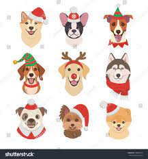 Christmas greeting card with cartoon doggy. Pin On Graphic Art Photography