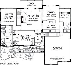 Perfect for seniors or empty nesters. Rustic Stone House Plans Walkout Basement Home Plans