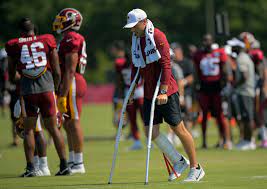 Quarterback alex smith won't see the field this season for washington as he's recovering from a broken leg suffered in november. A Timeline Of Alex Smith S Recovery From Leg Injury To Playoffs The Washington Post