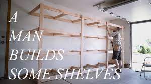 Adorable diy double decker garage storage shelves: Garage Storage Shelves Easy Build Youtube