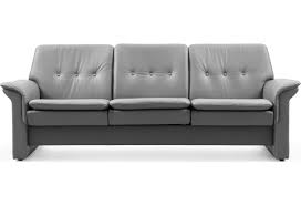 How's that for furniture humor? Stressless Saga Low Back Reclining Sofa Fashion Furniture Reclining Sofas