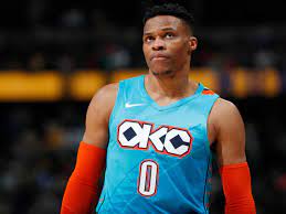 With oklahoma city in a tight race with new orleans for the west's final playoff spot, westbrook poured in 54 points against indiana, adding nine rebounds. Russell Westbrook Traded To Rockets In Exchange For Chris Paul Business Insider