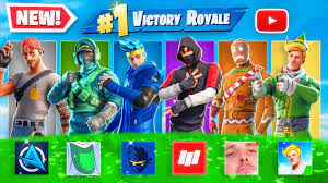 In this video we have #fortnite youtubers who main skins such as mccreamy, lachlan, muselk, tiko, lazerbeam and many more popular fortnite youtubers who own. New Random Youtube Skin Challenge In Fortnite Youtube