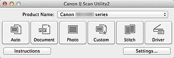 To use this software, the ica scanner driver also needs to be installed. Canon Knowledge Base Start The Ij Scan Utility From A Mac Pixma Mg Ts Series