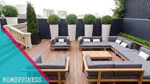 When brainstorming your backyard patio ideas, think about the space that you want and how you can apply your bold colors, modern design, and striking patterns define this outdoor living space. Must Watch 40 Modern Patio Ideas With Modern Furniture And Decoration Homeppiness Youtube