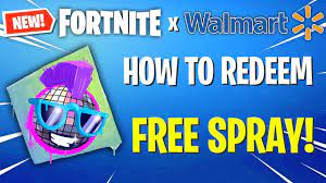 Fortnite cheat codes ps4 battle royale fortnite 2019 calendar canada free v bucks 100 real. How To Unlock Walmart Boogie Spray For Free Fortnite Youtube