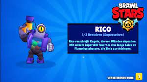 Rico fires a burst of bullets that bounce off walls. Rico Gezogen Brawl Stars 7 Llk Games Youtube