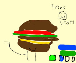 The fortnite guy that got a burger. Travis Scott Fortnite Burger W Extra Epic Dip Drawception
