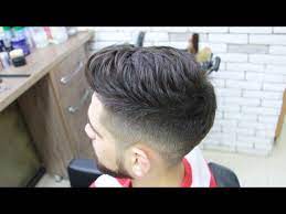 When cutting, pull the hair with your fingers perpendicular to your head, and then cut a small amount off the ends (1/2 to 1/4 of an inch). Men S Hairstyle Hair Cutting Stylistelnar Haircut Youtube