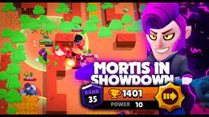 Know mortis brawl star complete tips, tricks, wiki, stats, strategies, skins, gameplay videos, strength & weakness! 1400 Trophy Mortis In Showdown Youtube