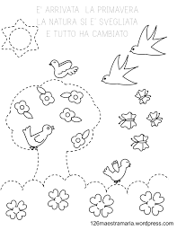 Pregrafismo Di Primavera Maestramaria Arte Per Scuola Materna Le Idee Della Scuola Primavera