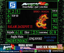 Syair Sgp Hari Senin 30 Maret 2020 Rabu Sydney Dewi Bulan