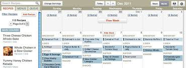 Where Your Recipes Meet Your Calendar Monthly Meal Planner Dinner Planner Meal Planning