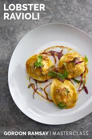 Since Its Opening Only One Dish Has Remained On The Menu At Three Michelin Star Restaurant Gordon R Gordon Ramsay Recipe Gordon Ramsey Recipes Lobster Ravioli